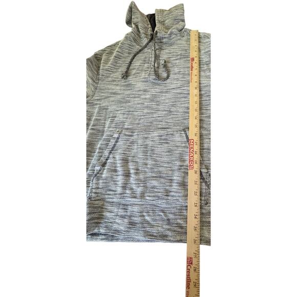 Bob Timberlake Women's Small Gray Hoodie Sweatshirt Kangaroo Pockets Fall Winter - Picture 5 of 7